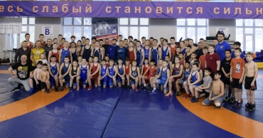 Николай Монов провёл мастер-класс для новосибирских борцов, 6.03.2023