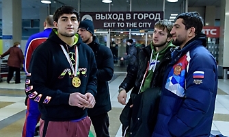 Встреча борцов 41-й общевойсковой армии с чемпионата мира среди военных, 27.11.2021