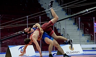 Первенство России по спортивной борьбе (дисциплина: греко-римская борьба) среди юниоров до 21 года, г. Самара, 03-06 марта 2022 года _17