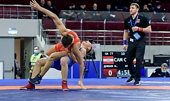 Первенство России по спортивной борьбе (дисциплина: греко-римская борьба) среди юниоров до 21 года, г. Самара, 03-06 марта 2022 года _58