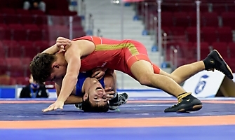 Первенство России по спортивной борьбе (дисциплина: греко-римская борьба) среди юниоров до 21 года, г. Самара, 03-06 марта 2022 года _80