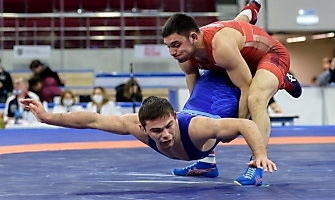 Первенство России по спортивной борьбе (дисциплина: греко-римская борьба) среди юниоров до 21 года, г. Самара, 03-06 марта 2022 года _89