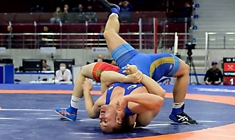 Первенство России по спортивной борьбе (дисциплина: греко-римская борьба) среди юниоров до 21 года, г. Самара, 03-06 марта 2022 года _91
