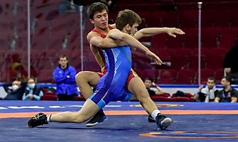 Первенство России по спортивной борьбе (дисциплина: греко-римская борьба) среди юниоров до 21 года, г. Самара, 03-06 марта 2022 года _97