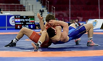 Первенство России по спортивной борьбе (дисциплина: греко-римская борьба) среди юниоров до 21 года, г. Самара, 03-06 марта 2022 года _98