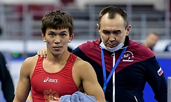 Первенство России по спортивной борьбе (дисциплина: греко-римская борьба) среди юниоров до 21 года, г. Самара, 03-06 марта 2022 года _100