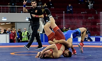 Первенство России по спортивной борьбе (дисциплина: греко-римская борьба) среди юниоров до 21 года, г. Самара, 03-06 марта 2022 года _101