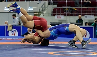 Первенство России по спортивной борьбе (дисциплина: греко-римская борьба) среди юниоров до 21 года, г. Самара, 03-06 марта 2022 года _106