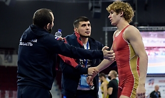 Первенство России по спортивной борьбе (дисциплина: греко-римская борьба) среди юниоров до 21 года, г. Самара, 03-06 марта 2022 года _109