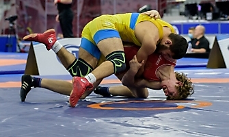 Первенство России по спортивной борьбе (дисциплина: греко-римская борьба) среди юниоров до 21 года, г. Самара, 03-06 марта 2022 года _110