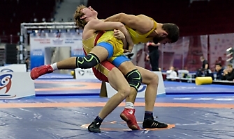 Первенство России по спортивной борьбе (дисциплина: греко-римская борьба) среди юниоров до 21 года, г. Самара, 03-06 марта 2022 года _111