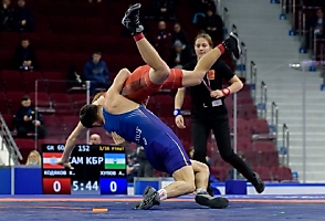 Первенство России по спортивной борьбе (дисциплина: греко-римская борьба) среди юниоров до 21 года, г. Самара, 03-06 марта 2022 года _112