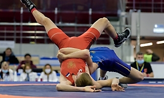 Первенство России по спортивной борьбе (дисциплина: греко-римская борьба) среди юниоров до 21 года, г. Самара, 03-06 марта 2022 года _114