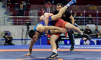 Первенство России по спортивной борьбе (дисциплина: греко-римская борьба) среди юниоров до 21 года, г. Самара, 03-06 марта 2022 года _119