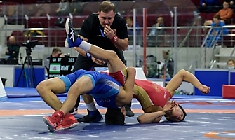 Первенство России по спортивной борьбе (дисциплина: греко-римская борьба) среди юниоров до 21 года, г. Самара, 03-06 марта 2022 года _128