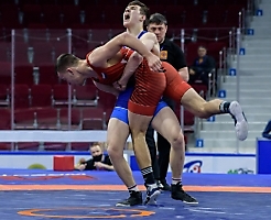 Первенство России по спортивной борьбе (дисциплина: греко-римская борьба) среди юниоров до 21 года, г. Самара, 03-06 марта 2022 года _131