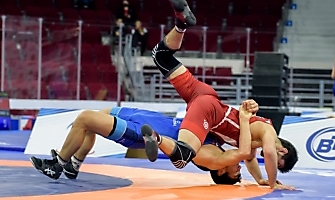 Первенство России по спортивной борьбе (дисциплина: греко-римская борьба) среди юниоров до 21 года, г. Самара, 03-06 марта 2022 года _136