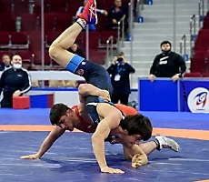 Первенство России по спортивной борьбе (дисциплина: греко-римская борьба) среди юниоров до 21 года, г. Самара, 03-06 марта 2022 года _140