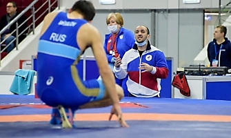 Первенство России по спортивной борьбе (дисциплина: греко-римская борьба) среди юниоров до 21 года, г. Самара, 03-06 марта 2022 года _143