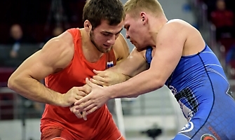 Первенство России по спортивной борьбе (дисциплина: греко-римская борьба) среди юниоров до 21 года, г. Самара, 03-06 марта 2022 года _149