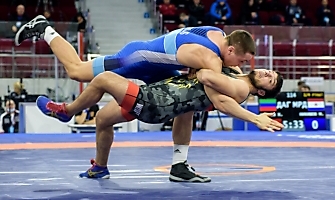 Первенство России по спортивной борьбе (дисциплина: греко-римская борьба) среди юниоров до 21 года, г. Самара, 03-06 марта 2022 года _152