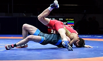 Первенство России по спортивной борьбе (дисциплина: греко-римская борьба) среди юниоров до 21 года, г. Самара, 03-06 марта 2022 года _162