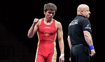 Первенство России по спортивной борьбе (дисциплина: греко-римская борьба) среди юниоров до 21 года, г. Самара, 03-06 марта 2022 года _163