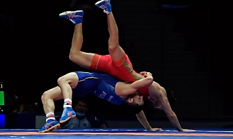 Первенство России по спортивной борьбе (дисциплина: греко-римская борьба) среди юниоров до 21 года, г. Самара, 03-06 марта 2022 года _171