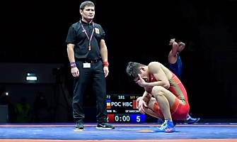 Первенство России по спортивной борьбе (дисциплина: греко-римская борьба) среди юниоров до 21 года, г. Самара, 03-06 марта 2022 года _173