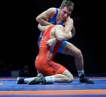 Первенство России по спортивной борьбе (дисциплина: греко-римская борьба) среди юниоров до 21 года, г. Самара, 03-06 марта 2022 года _176