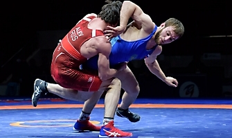 Первенство России по спортивной борьбе (дисциплина: греко-римская борьба) среди юниоров до 21 года, г. Самара, 03-06 марта 2022 года _177