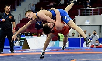 Первенство России по спортивной борьбе (дисциплина: греко-римская борьба) среди юниоров до 21 года, г. Самара, 03-06 марта 2022 года _183