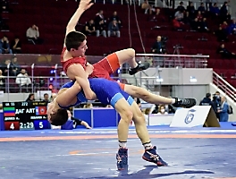 Первенство России по спортивной борьбе (дисциплина: греко-римская борьба) среди юниоров до 21 года, г. Самара, 03-06 марта 2022 года _189