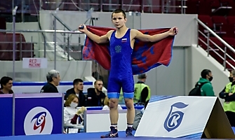 Первенство России по спортивной борьбе (дисциплина: греко-римская борьба) среди юниоров до 21 года, г. Самара, 03-06 марта 2022 года _207