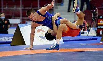 Первенство России по спортивной борьбе (дисциплина: греко-римская борьба) среди юниоров до 21 года, г. Самара, 03-06 марта 2022 года _208