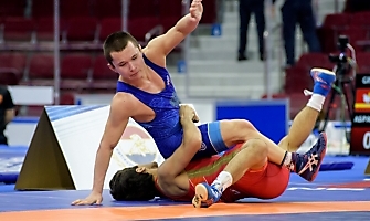 Первенство России по спортивной борьбе (дисциплина: греко-римская борьба) среди юниоров до 21 года, г. Самара, 03-06 марта 2022 года _209