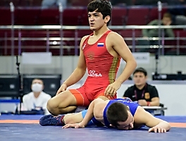 Первенство России по спортивной борьбе (дисциплина: греко-римская борьба) среди юниоров до 21 года, г. Самара, 03-06 марта 2022 года _210