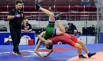 Первенство России по спортивной борьбе (дисциплина: греко-римская борьба) среди юниоров до 21 года, г. Самара, 03-06 марта 2022 года _219