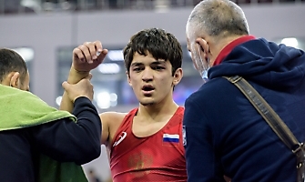 Первенство России по спортивной борьбе (дисциплина: греко-римская борьба) среди юниоров до 21 года, г. Самара, 03-06 марта 2022 года _234
