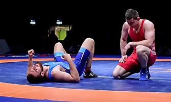 Первенство России по спортивной борьбе (дисциплина: греко-римская борьба) среди юниоров до 21 года, г. Самара, 03-06 марта 2022 года _276