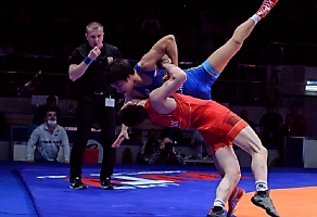 Первенство России по спортивной борьбе (дисциплина: греко-римская борьба) среди юниоров до 21 года, г. Самара, 03-06 марта 2022 года _282