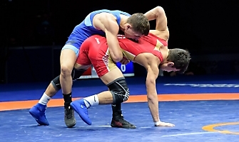 Первенство России по спортивной борьбе (дисциплина: греко-римская борьба) среди юниоров до 21 года, г. Самара, 03-06 марта 2022 года _286