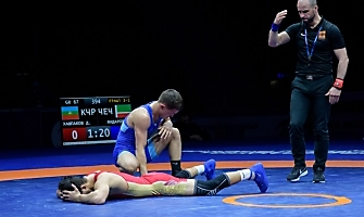 Первенство России по спортивной борьбе (дисциплина: греко-римская борьба) среди юниоров до 21 года, г. Самара, 03-06 марта 2022 года _288