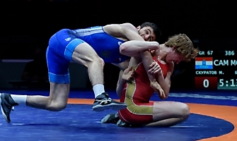 Первенство России по спортивной борьбе (дисциплина: греко-римская борьба) среди юниоров до 21 года, г. Самара, 03-06 марта 2022 года _291