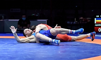 Первенство России по спортивной борьбе (дисциплина: греко-римская борьба) среди юниоров до 21 года, г. Самара, 03-06 марта 2022 года _302