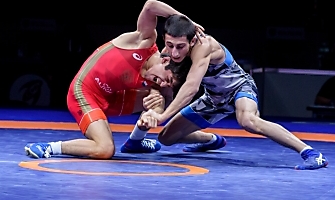 Первенство России по спортивной борьбе (дисциплина: греко-римская борьба) среди юниоров до 21 года, г. Самара, 03-06 марта 2022 года _319