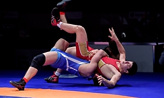 Первенство России по спортивной борьбе (дисциплина: греко-римская борьба) среди юниоров до 21 года, г. Самара, 03-06 марта 2022 года _323