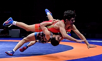 Первенство России по спортивной борьбе (дисциплина: греко-римская борьба) среди юниоров до 21 года, г. Самара, 03-06 марта 2022 года _325