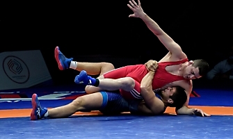 Первенство России по спортивной борьбе (дисциплина: греко-римская борьба) среди юниоров до 21 года, г. Самара, 03-06 марта 2022 года _332