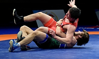 Первенство России по спортивной борьбе (дисциплина: греко-римская борьба) среди юниоров до 21 года, г. Самара, 03-06 марта 2022 года _342